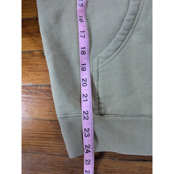 FULL SEND TAN HOODIE BRICK SPELLOUT PULLOVER SWEATER SWEATSHIRT SZ M - Picture 5 of 6